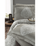 Комплект постельного белья Satin Cotton First Choice - First Choice - S-466 MİLENA BEİGE - Полуторный - Бежевый - изображение 2