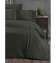Комплект постельного белья Deluxe Ranforce Dark Series First Choice - First Choice - RDLX-88 GALA DARK GREEN - Евро - Зеленый - изображение 2