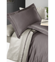 Комплект постельного белья Deluxe Satin First Choice - First Choice - S-400 SERENİTY LİLAC BEİGE - Евро - Коричневый - изображение 2