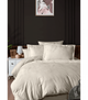 Комплект постільної білизни Jacquard Satin First Choice - First Choice - JS-222 Stesha Beige - Євро - Світло-бежевий - зображення 1