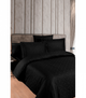 Комплект постельного белья Jacquard Satin Dark Series First Choice - First Choice - JS-157 Lamone Black - Евро - Черный - изображение 1