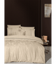 Комплект постельного белья VIP Moonlight&nbsp;Satin First Choice - First Choice - V.I.P-32 Buhara Cappuccino - Евро - Бежевый - изображение 1