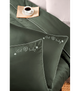 Комплект постельного белья Deluxe Satin Dark Series First Choice - First Choice - DLX-606 Timeless Dark Green - Евро - Темно-зеленый - изображение 2