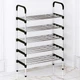 Напольна полиця для взуття на 5 полиць 58х26х99 см New shoe rack - зображення 1