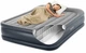 Надувной двуспальный велюровый матрас 64136 со встроенным насосом 203 x 151 x 42 см Синий - изображение 5