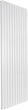 Радиатор BETATHERM Blende 614x2000x55mm вертикальный 9016М - изображение 2
