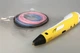 3D ручка c LCD дисплеем 3DPen Hot Draw 3 Yellow Комплект эко пластика для рисования 209 метров - изображение 11
