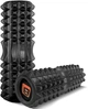 Массажный ролик-валик для МФР и йоги EasyFit Solid Roller 33х13 см роллер-массажер для спины, ног, рук и шеи EF-2052-BK Черный (56003490) - изображение 4