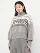 Свитер вязаний женский H&M Pringle Of Scotland 8041660wer M Серый (PS2030000334339) - изображение 1
