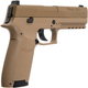 Пістолет пневматичний Sig Sauer P320 кал. 177 Coyote Tan (AIR-P320-177-30R-CYT) - зображення 3