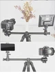 Штатив фирмы QZSD для фотоаппаратов - Q-298H (Q298H) + головка QZSD-02 - изображение 8