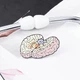 Значок (пин) BROCHE брошь бижутерия Медицина Мозг разноцветный BRGV114652 - изображение 6