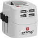 Ładowarka sieciowa Skross Pro Light USB (4xA) World 45W White (1302471) - obraz 3