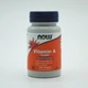 NOW Foods, вітамін A, 10 000 МО, 100 капсул - изображение 1