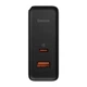 Сетевое зарядное устройство Baseus GaN5 Pro Fast Charger 100W 5A Cable Type-C to Type-C, Black - изображение 4