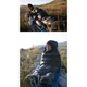 Спальник з натуральним пухом Naturehike CW400 NH18C400-D, p-р L, чорно-блакитний - зображення 6
