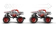 Конструктор LEGO Technic Monster Jam ThunderROARus с инерционным двигателем 232 элемента (42200) - изображение 5