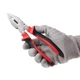 Плоскогубцы 200 мм, 40CrV, фосфатированные, полированные. INTERTOOL NT-0120 - изображение 5