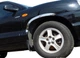 Нержавеющие накладки на арки (4 шт) для Hyundai Santa Fe 1 (2000-2006) - изображение 1