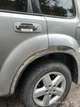 Нержавеющие накладки на арки колес для Nissan X-Trail T30 (2002-2007) - комплект из 4 штук - изображение 2