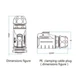 Штекер герметичный Cnlinko 2Pin LP-20-C02PE-01-022 - изображение 5