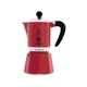 Гейзерна кавоварка Bialetti Rainbow на 3 чашки червона - изображение 1