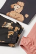 Комплект (майка, футболка, шорты) H&M 122 128см темно серый, пудровый 5071007199 - изображение 2