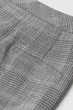 Брюки H&M 36 бело черный клетка 2307896064 - изображение 2