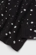 Джемпер H&M 134 140см черный звезды 608924135 - изображение 2