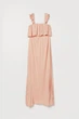 Платье для беременных H&M S персиковый 608959065 - изображение 1