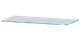 Полиця скляна настінна прямокутна Commus PL10 PC (150х440х6мм) - зображення 1