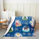 Одеяло для животных Derby Sherpa Blanket, Темно-синий 70х100 см - изображение 4