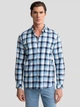 Сорочка бавовняна чоловіча Big Star Wermin 401 2XL Голуба (5900714832452) - зображення 1