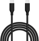 Кабель alkaya Speed Flex USB-C - USB-C 65W 1m Black (CL-60010) - зображення 1