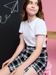 Блуза для дівчинки Fashion 384000-W 152 Білий - зображення 2