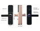 Умный замок Qleung S801 Rose gold - изображение 2