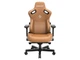 Комп'ютерне крісло Anda Seat Kaiser 3 XL Brown (AD12YDC-XL-01-K-PVC) - изображение 5