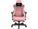 Комп'ютерне крісло Anda Seat Kaiser 3 XL Pink (AD12YDC-XL-01-P-PVC) - изображение 1