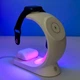 Беспроводное зарядное устройство T17 Magnetic 3in1 RGB Light белый - изображение 4