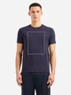 Футболка хлопковая длинная мужская Armani Exchange 547178395 XL Синяя (1159817171) - изображение 1