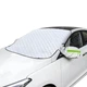 Автомобільний чохол накидка UFT Windshield 4 від обмерзання на лобове скло і дзеркала 114 х 148 см - зображення 1