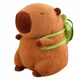 Мягкая игрушка Капибара 30 см с черепашкой 13 см FG240408197A-1 - изображение 1