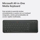 Бездротова клавіатура Microsoft ALL-IN-ONE (N9Z-00014)(UKR) Б/В - зображення 4