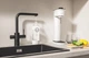 Смеситель кухонный GROHE Blue Pure Minta 30590KF0 с фильтром обратного осмоса ECOSOFT P'ure AquaCalcium Mint (MO67530590KF) - изображение 11