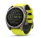 Смарт-часы GARMIN Fenix 8 51mm Solar Sapphire Titanium w. Amp Yellow/Graphite Silicone Band (010-02907-20/21) - изображение 1