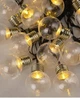 Світлодіодна гірлянда "Лампочки" 20 LED, 4см, 7м, від мережі 220В, Теплий білий - зображення 6