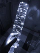 Гирлянда нить "Роса" на батарейках + USB, 3м, 30 LED, статический режим, IP44, Холодный белый - изображение 4