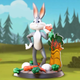 Фігурка ABYstyle Looney Tunes Bugs Bunny 12 см (3665361105190) - зображення 7