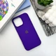Чохол для смартфона Silicone Full Case AA Open Cam for Apple iPhone 16 Pro Max 22,Dark Purple (FullOpeAAi16PM-22) - изображение 6
