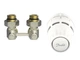 Комплект термостатичний Danfoss Regus RA + RLV-KB, нижнє підкл, 1/2", кутовий - изображение 3